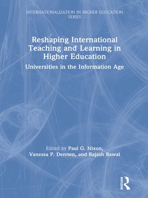 cover image of Reshaping International Teaching and Learning in Higher Education